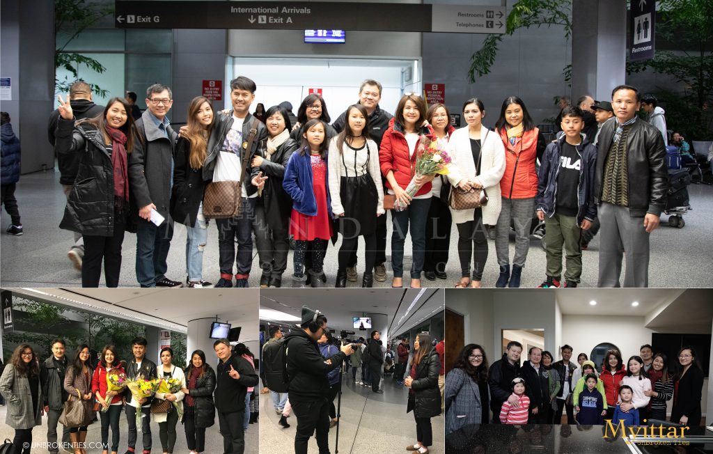 MM Cast Arrives US